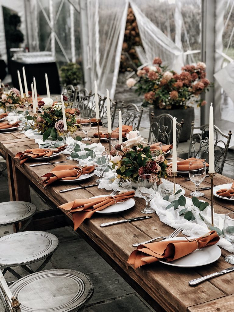 Terracotta Wedding Decor Jenniemarieweddings