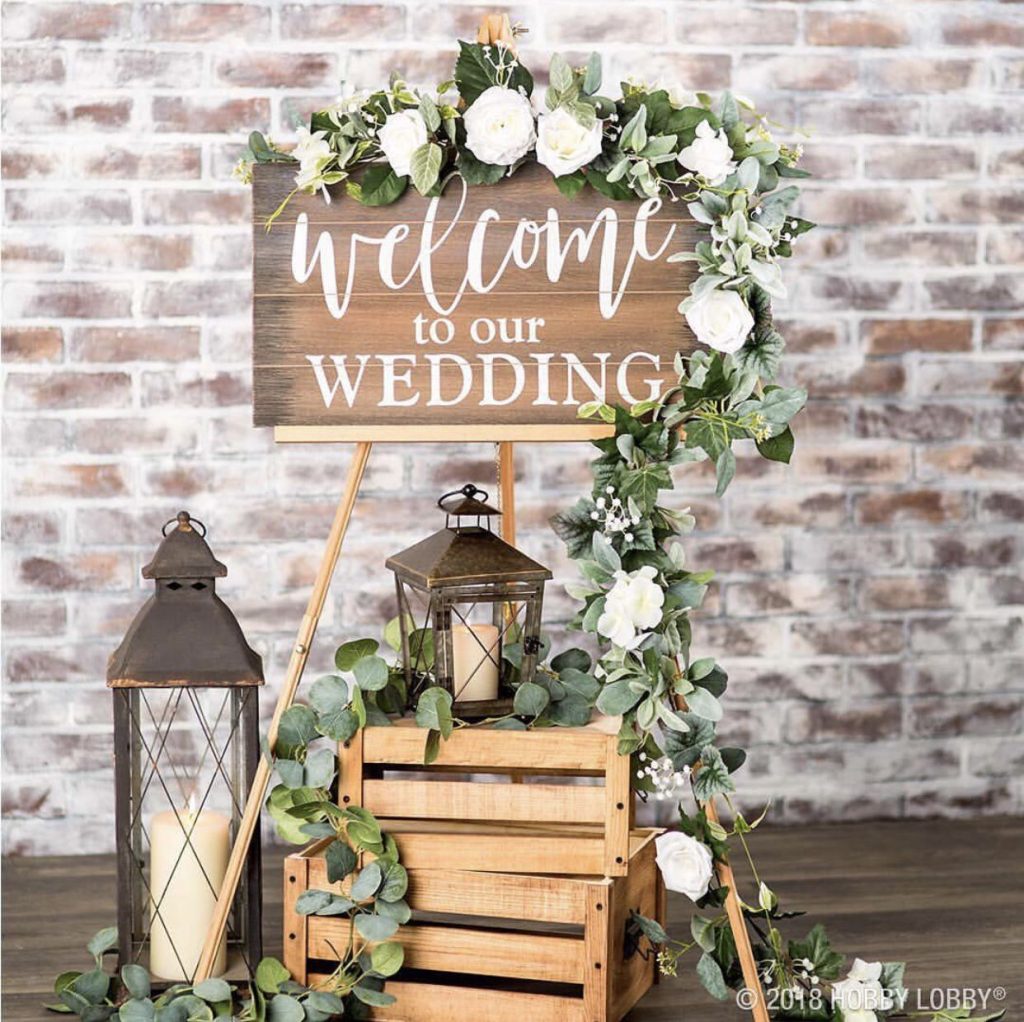 Hobby Lobby Wedding Decor - jenniemarieweddings