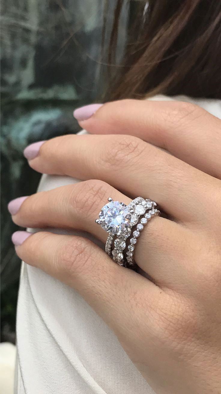 Stackable Wedding Ring Sets Jenniemarieweddings