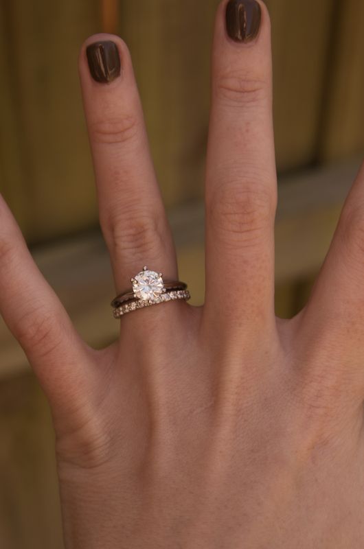 Best Wedding Bands To Go With Solitaire Engagement Ring