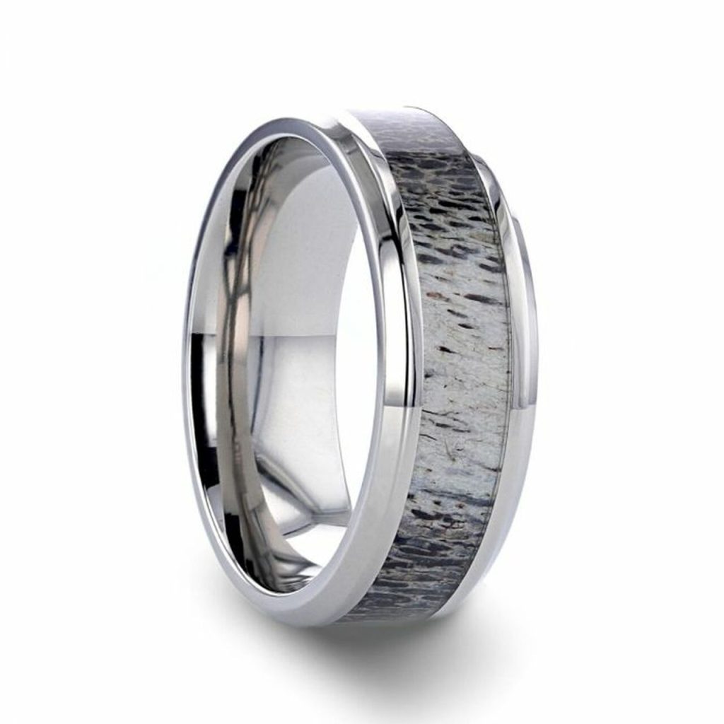 Antler Wedding Band Durability jenniemarieweddings