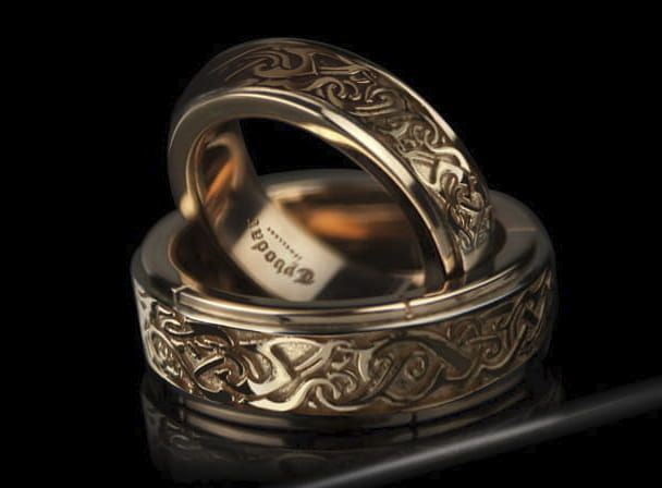 Nordic Mens Wedding Bands