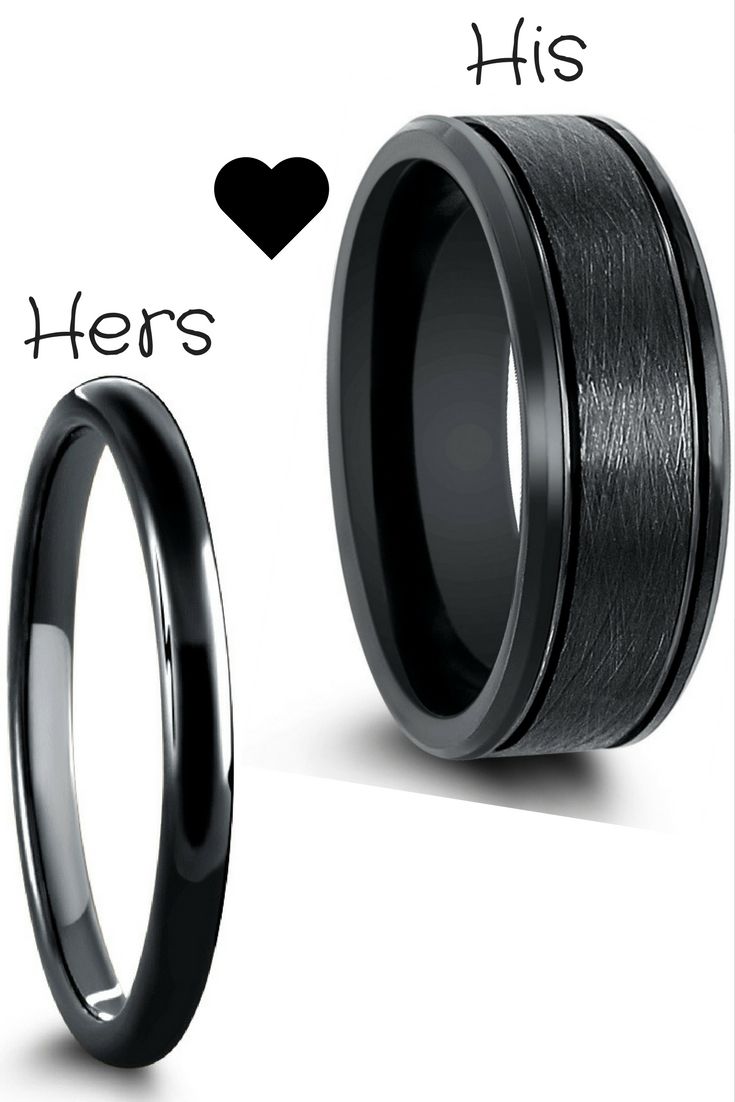 His And Hers Tungsten Wedding Bands