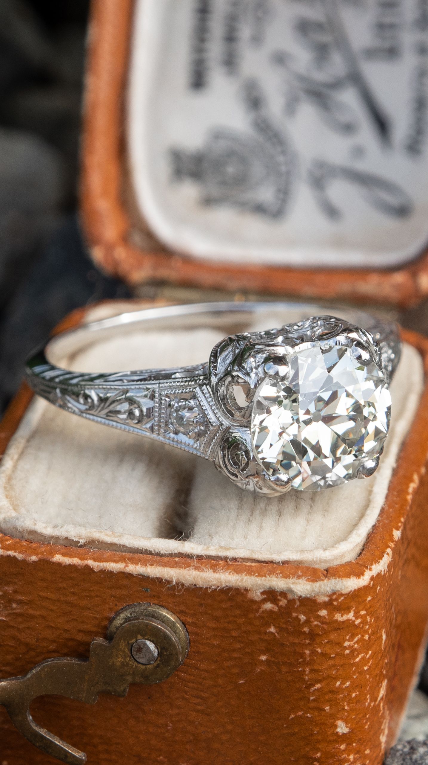 Vintage Diamond Wedding Rings