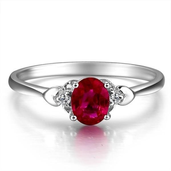 Ruby And Diamond Wedding Ring