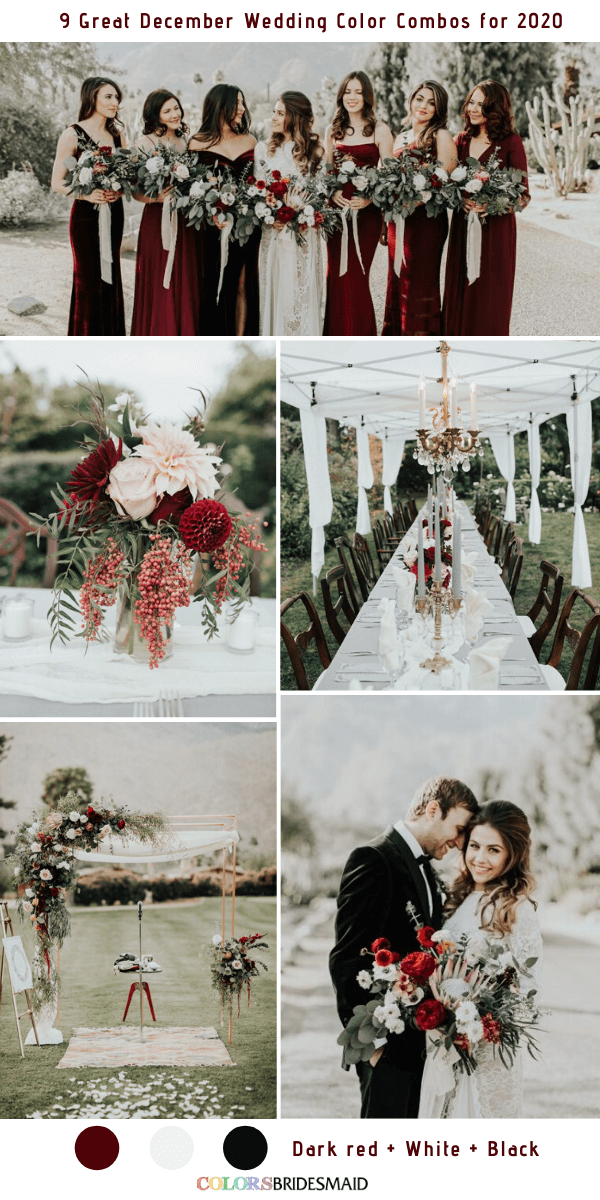 December Wedding Colors