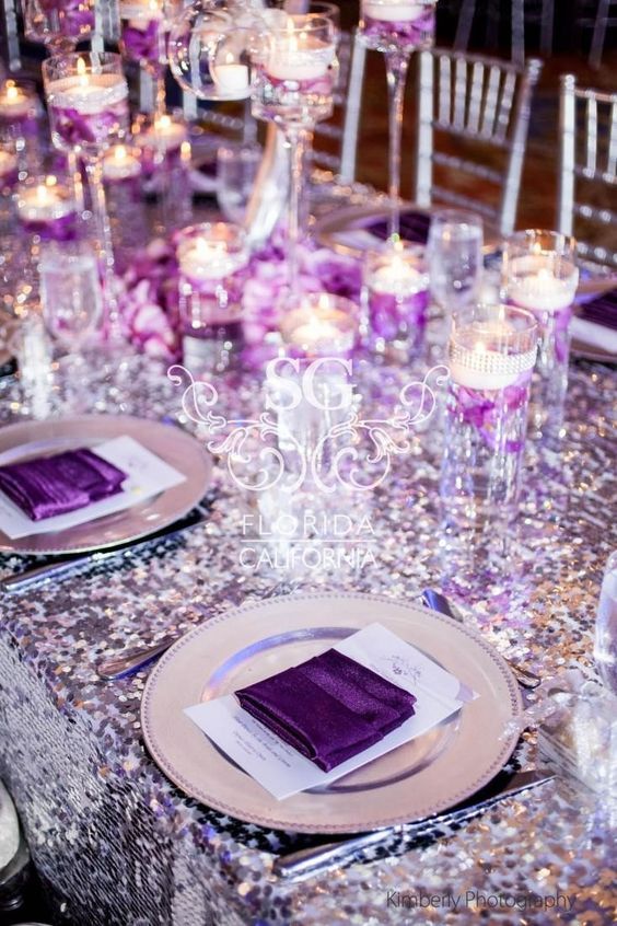 Purple Wedding Decoration Ideas