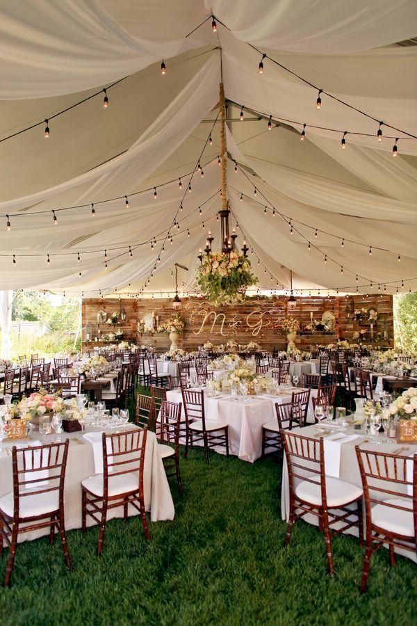 Backyard Wedding Decorations