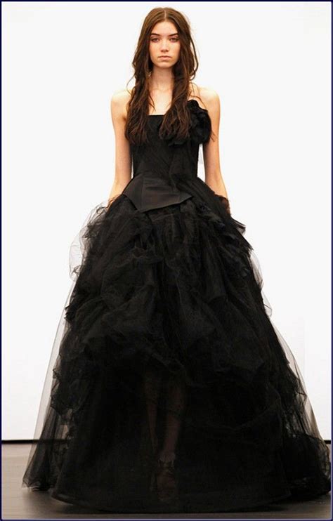 What Does A Black Wedding Dress Mean - jenniemarieweddings